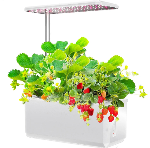 Smart Indoor Hydroponic System With Led Grow Lights